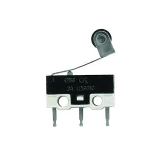 Microinterruptor 12,8mm con roldana 1A 2