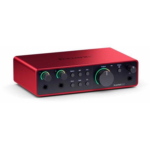 Interfaz de audio USB SCARLETT 2I2 4TH GEN