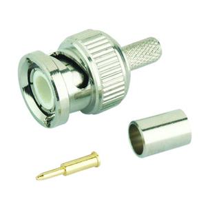 Conector BNC macho RG58 crimpar
