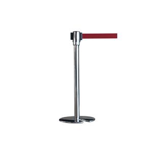 Barrera de cinta retractil acero inox cinta 2m MPS 50 S