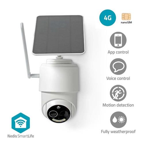 Camara IP wifi-4G solar NEDIS