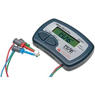 Analizador de componentes y medidor de semiconductores PEAK DCA75 2