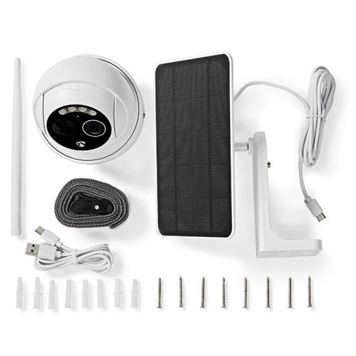 Camara IP Wifi solar IP65 NEDIS