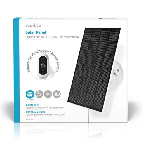 Panel solar 5.3V 0.5A NEDIS