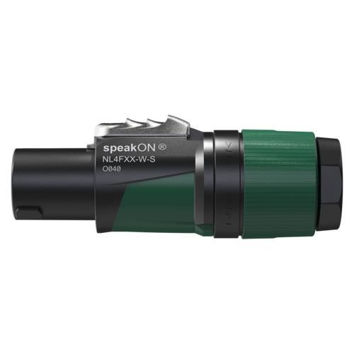 Conector Speakon 4 contactos aereo NL4FXX-W-S
