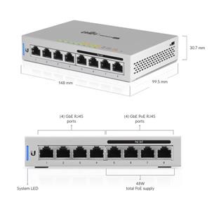 Ubiquiti Unifi Switch POE 8-4Poe 60W