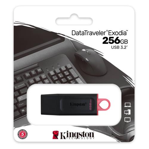 Memoria FlashDrive 256G USB3.0 Kingston Exodia