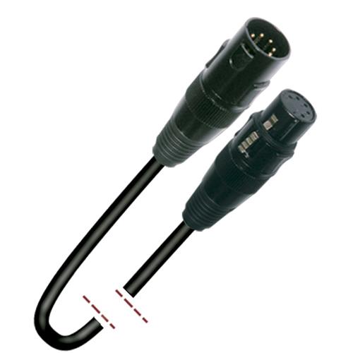 Cable DMX conectores XLR 5p macho/hembra 10 mts MK 114 2