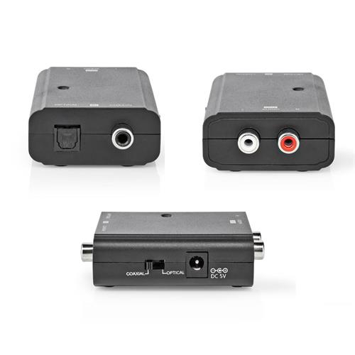 Convertidor audio Digital-Coaxial a RCA anaolgico