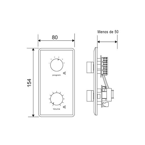 Control de volumen y programa ATP206
