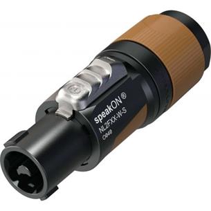 Conector speakon 2 contactos NL2FXX-W-S