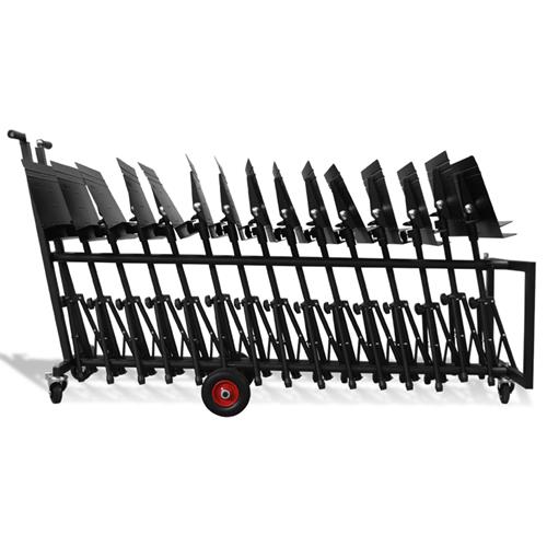 Carro para transporte y almacenaje de atriles CRO-02