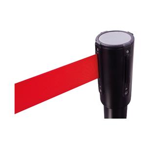 Barrera de cinta retractil negro cinta 2m MPS 55 B 2