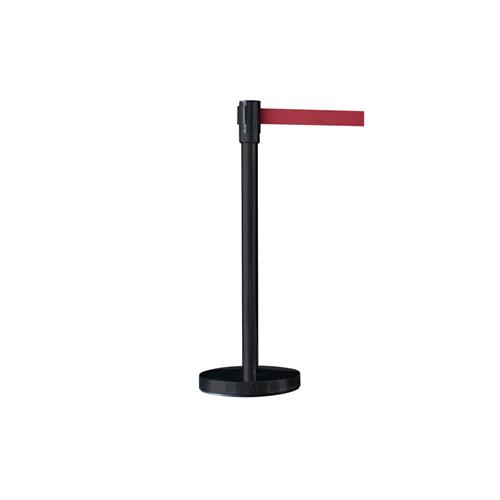 Barrera de cinta retractil negro cinta 3m MPS 65 B Barrera de cinta retractil negro cinta 3m MPS 65 B