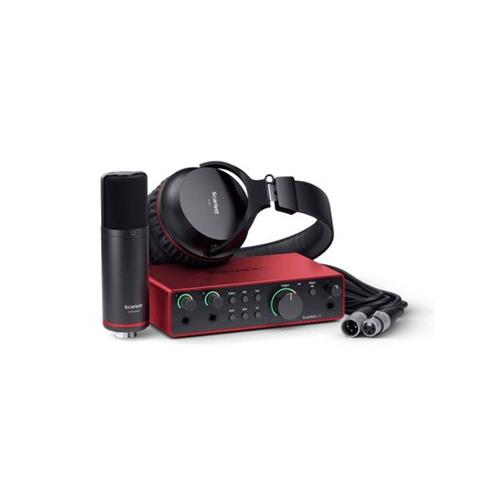 Focusrite. Bundle interfaz Scarlett 2i2 SCARLETT 2i2 STUDIO 4TH GEN Focusrite. Bundle interfaz Scarlett 2i2 SCARLETT 2i2 STUDIO 4TH GEN