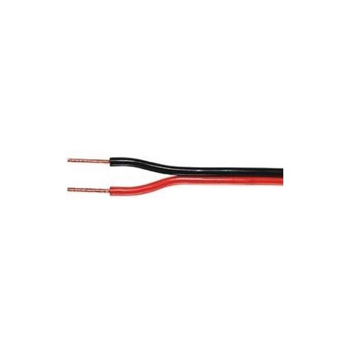 Cable altavoz paralelo rojo y negro 2 x 1,50mm