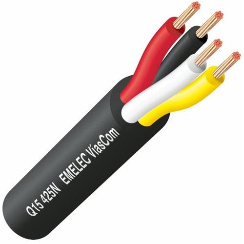 Cable manguera altavoz Extraflexible OFC 4 x 2,5mm Q15-425N (Precio por metro)