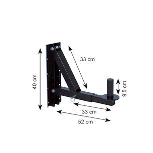 Soporte para altavoz de pared SPB-6 2