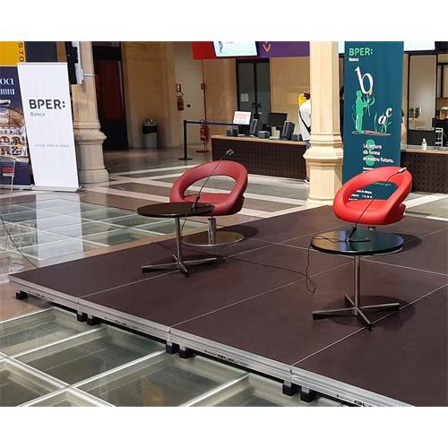 Pata fija de 50x50mm altura 600mm PTA5-F/60