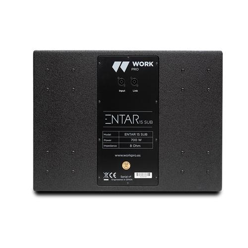 Subgrave pasivo 700 W @ 8 Ohm ENTAR 15 SUB