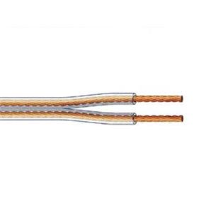 Cable altavoz paralelo transpar.2 x 1,5mm OFC
