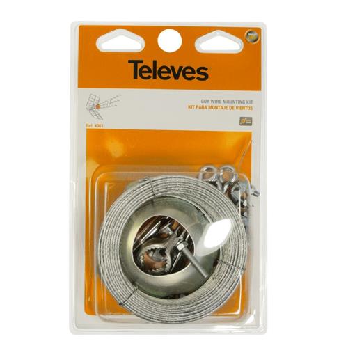 Kit Montaje de Vientos Ø 45mm Televes