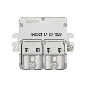 Mini-Derivador 5...2400MHz EasyF 2D 12dB Interior (TA - Piso 1) Televes