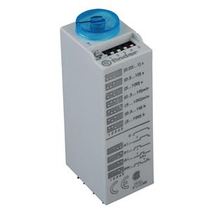 Rele temporizador multifuncion 240Vac enchufable 0,05s...100h