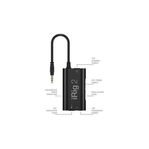 Interfaz para guitarra iRig 2