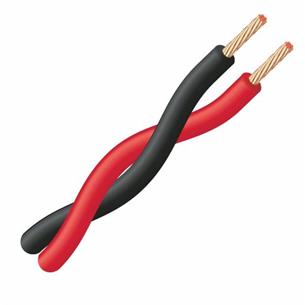Cable par trenzado 2x1mm bicolor QS2 711