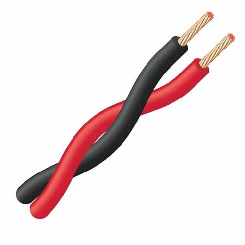 Cable par trenzado 2x1mm bicolor QS2 711