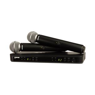 Sistema inalambrico Dual vocal BLX288E/SM58 H8E