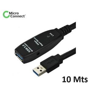 Cable prolongador USB 3.0 10m MicroConnect