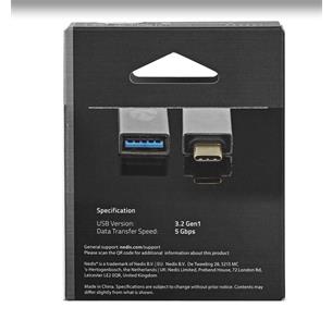 Adaptador USB-C USB-A USB3.2 Nedis 2