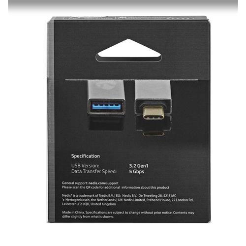 Adaptador USB-C USB-A USB3.2 Nedis