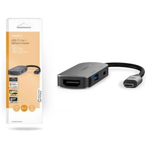 Multi adaptador UsbC-Hdmi-USB3.2 Nedis