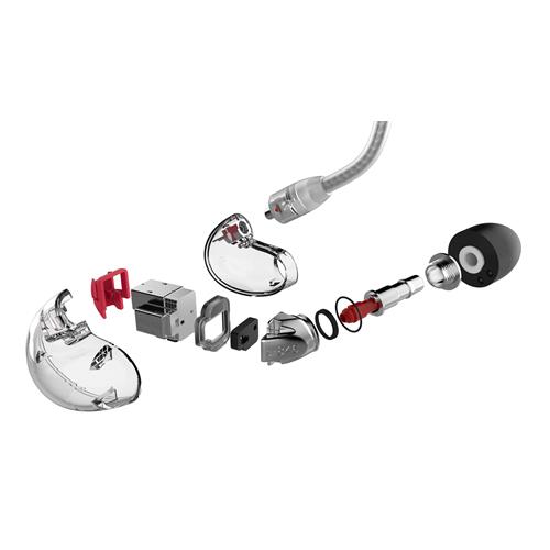 Auricular Intracanal Aislante con 4 transductores Transpare SE846G2CL-EFS