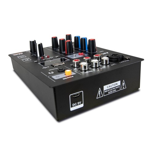 Mezclador de 5 canales con interfaz USB y Bluetooth AM MINI 5