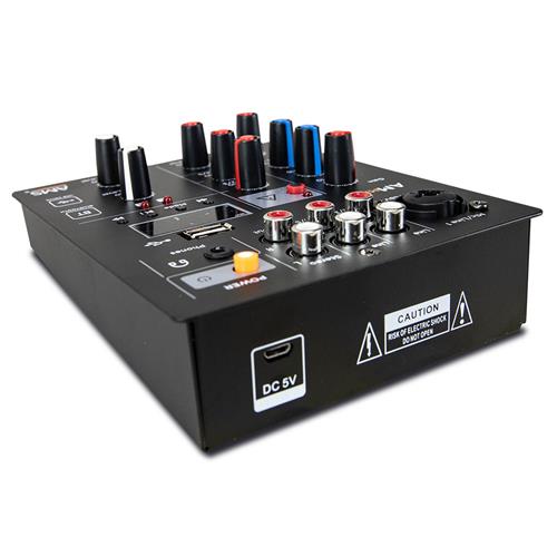Mezclador de 5 canales con interfaz USB y Bluetooth AM MINI 5 Mezclador de 5 canales con interfaz USB y Bluetooth AM MINI 5