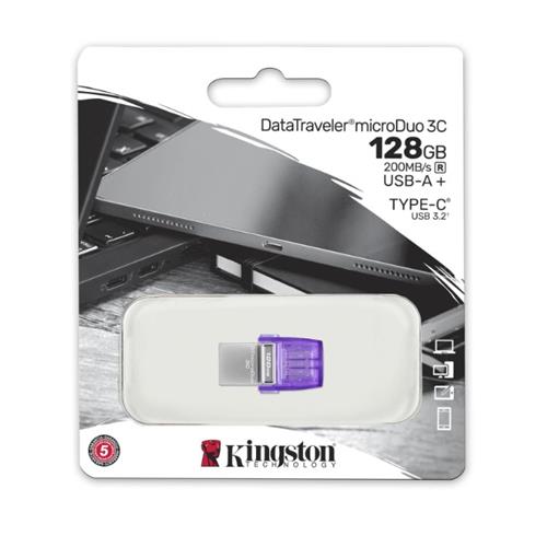 Memoria FlashDrive 128Gb Dual USB3-A/C