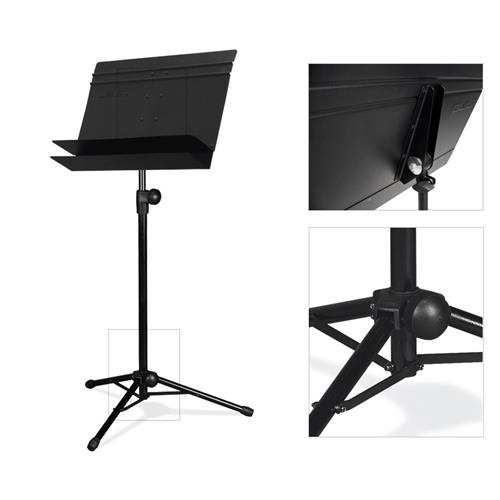 Atril de orquesta con bandeja metalica AT12