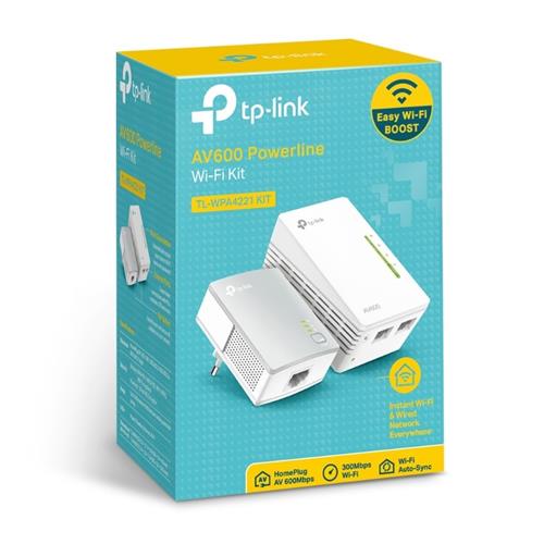 KIT Homeplug PLC 600Mbps+PLC Wifi 300Mbps 4220KIT