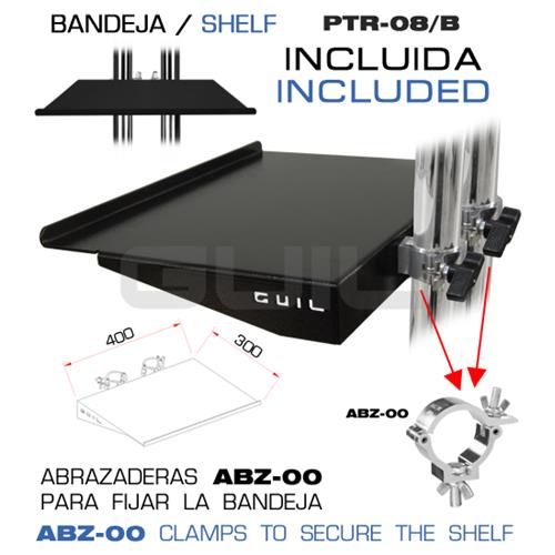 Soporte TV/monitor movil plasma/LCD/TFT PTR-08