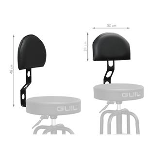 Respaldo ergonomico para sillines GUIL SL-R/1 2
