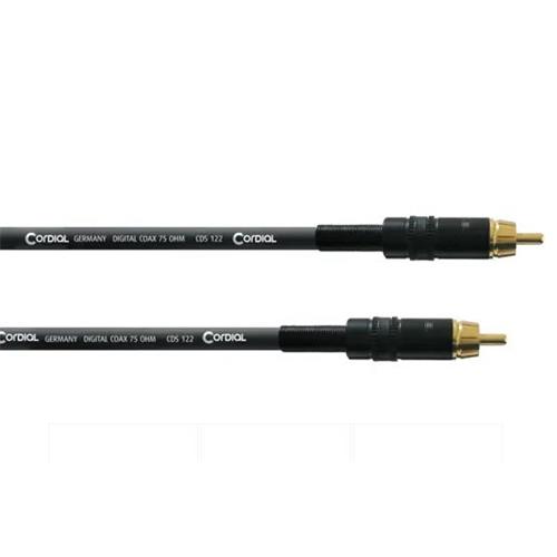 Cable 1 x RCA - 1 x RCA digital S/PDIF Long. 1m CPDS 1 CC