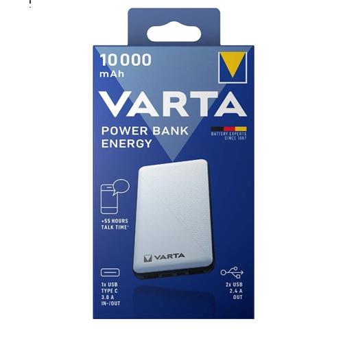 Power Bank VARTA USB+C 10.000 mAh