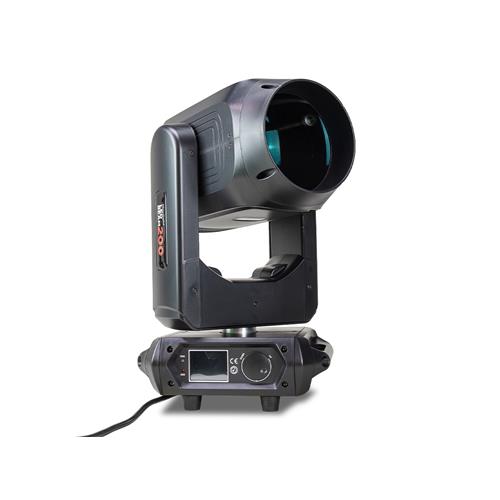 Pack cabeza movil 2 x MOVILIGHT LED BEAM 200 + RACK