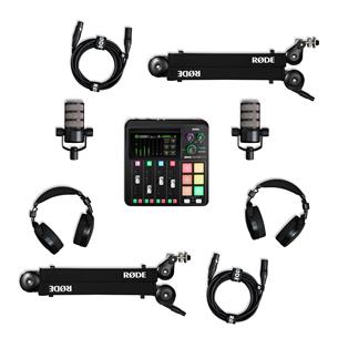 Pack de podcasting para dos personas PACKRODE002