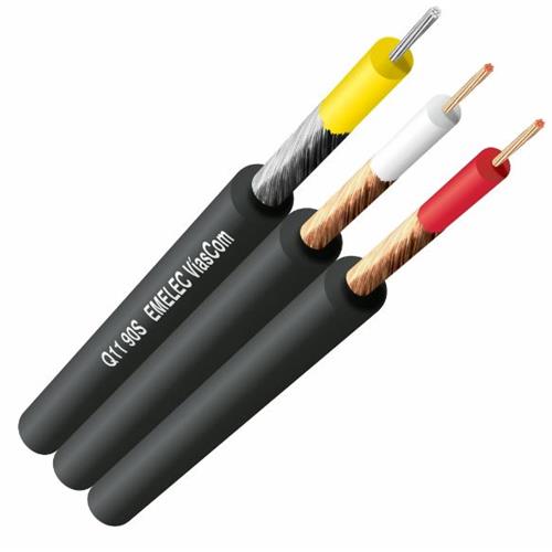 Cable video + 2 audio 3,9+2,9x10,7 Cable video + 2 audio 3,9+2,9x10,7