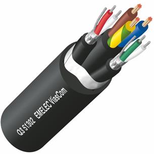 Cable DMX 2x2x0.34mm 110ohm + alimentacion Q351302